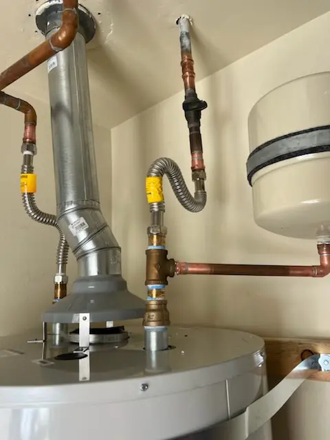 Water heater installation and plumbing repair in Jerico